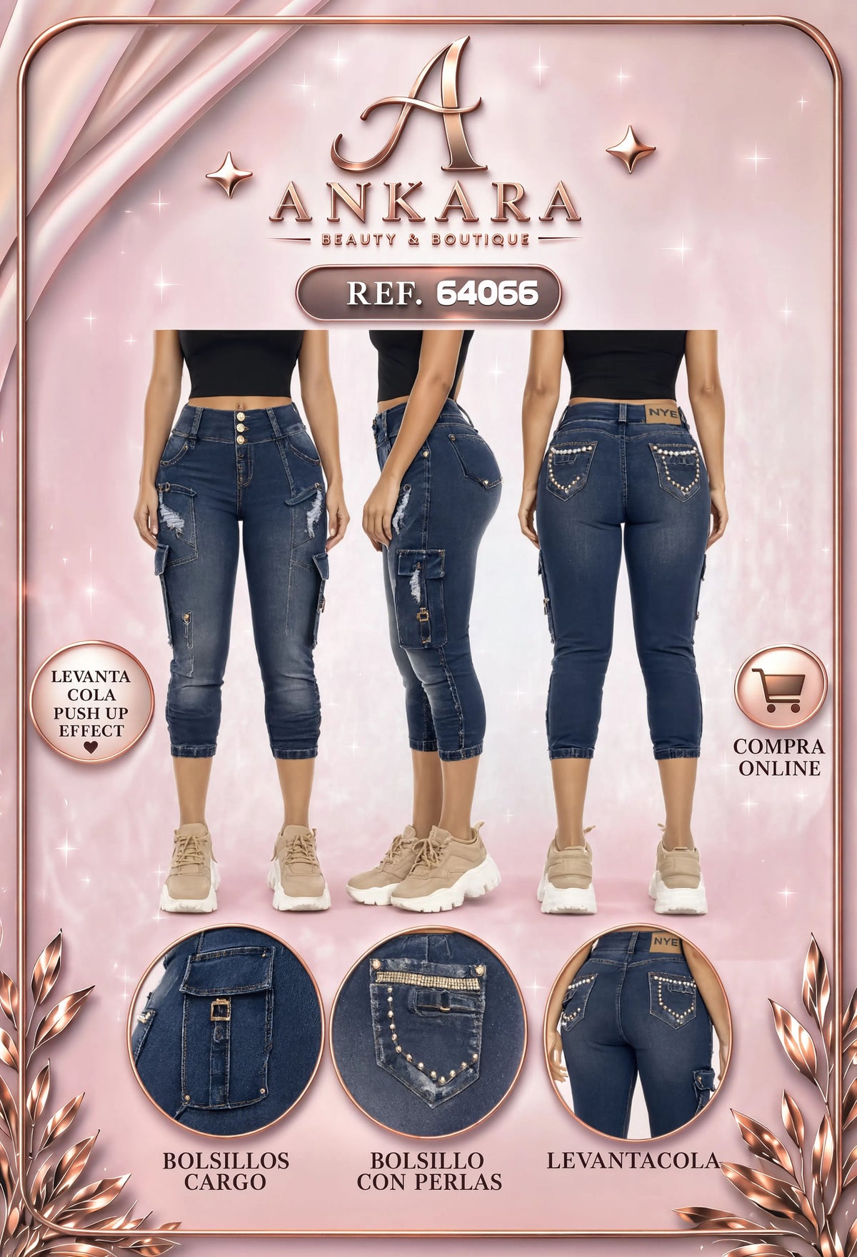 Jean Levantacola cargo Azul REF 64066