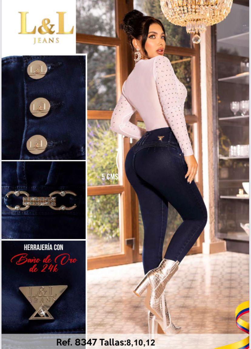 Jeans Levantacola Azul REF 8347