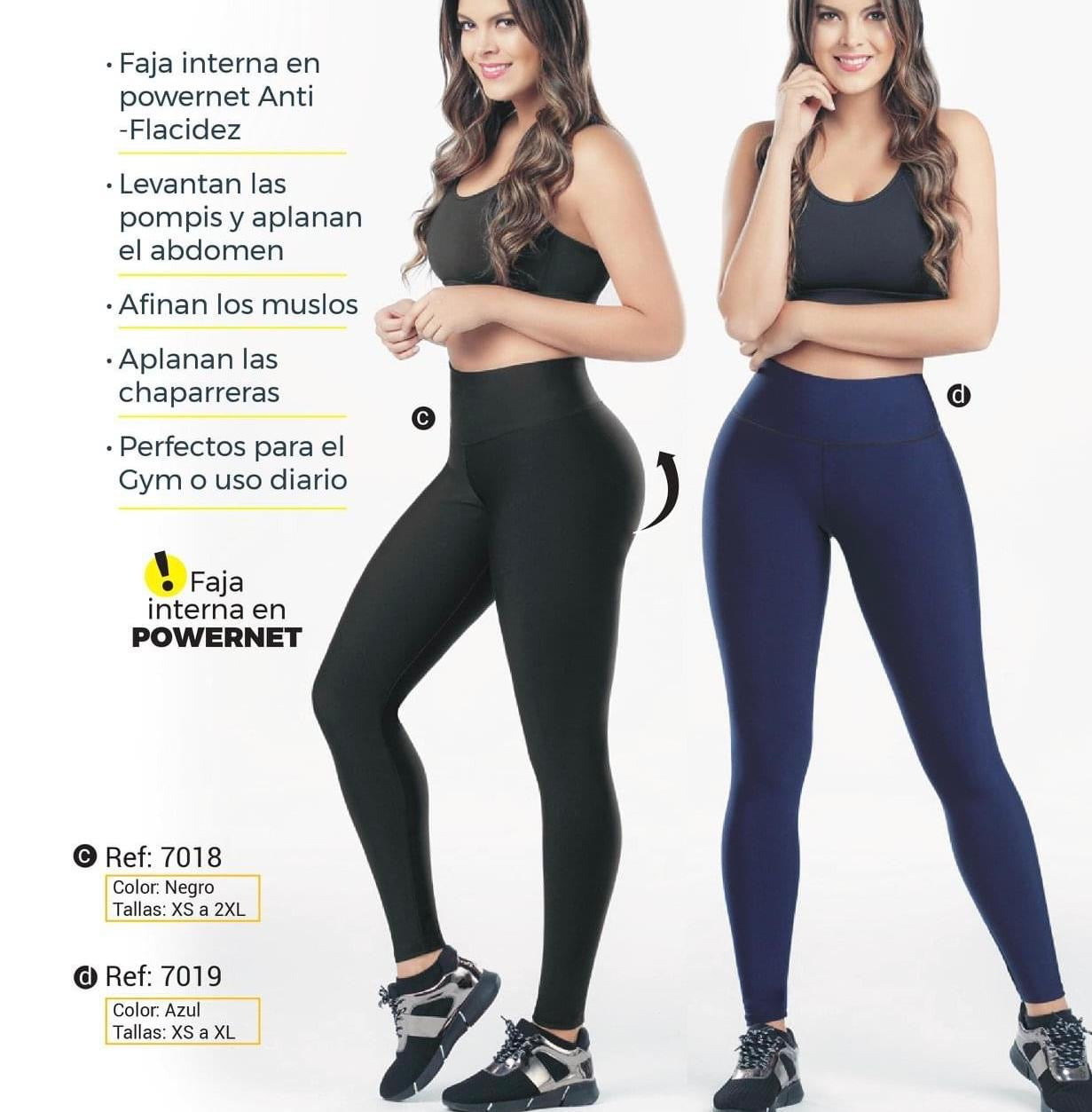 Legging Levantacola con faja REF 7018